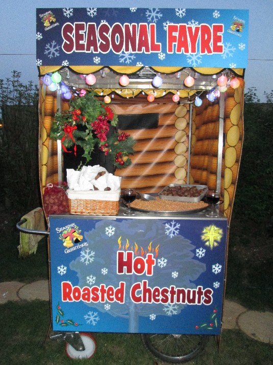 hire roast chestnut cart