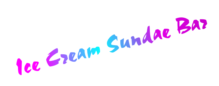 Ice Cream Sundae Bar