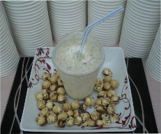 toffee popcorn milkshake