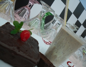 chocolate fudge milkshake