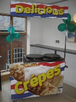 mobile crepe cart