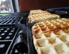 waffles served hot waffles served hot