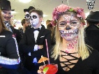 day of the dead bride office party day of the dead bride office party