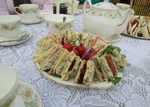 afternoon tea sandwiches