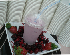 merry berry milkshake