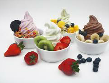 frozen yogurt bar