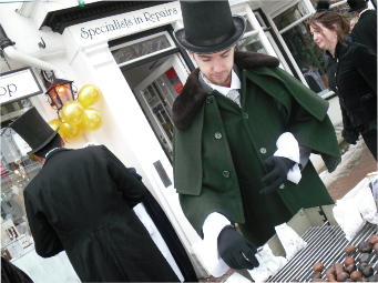 victorian chestnut vendor